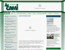 Tablet Screenshot of camidepurazioni.it